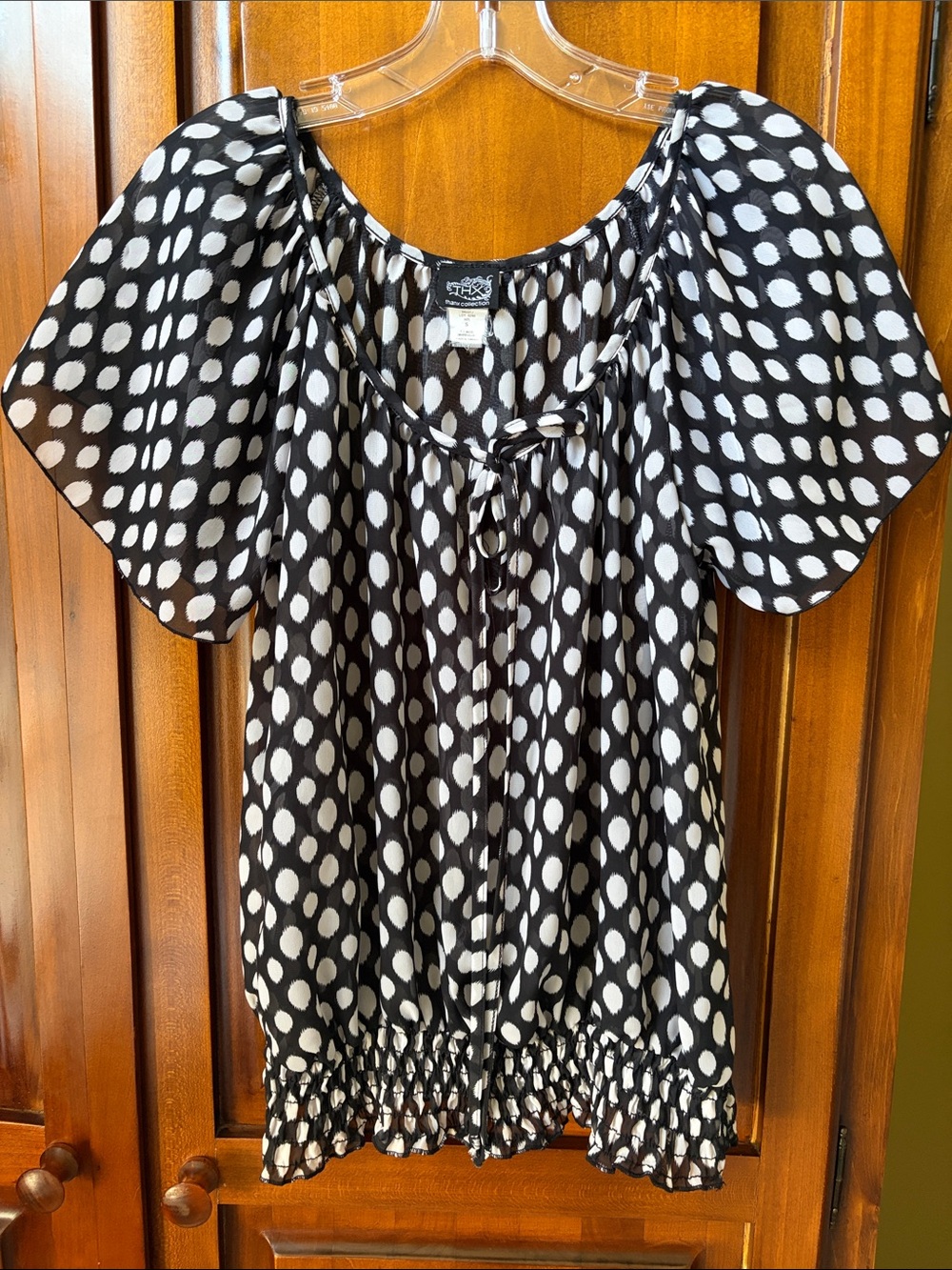 Black/White THX Blouse